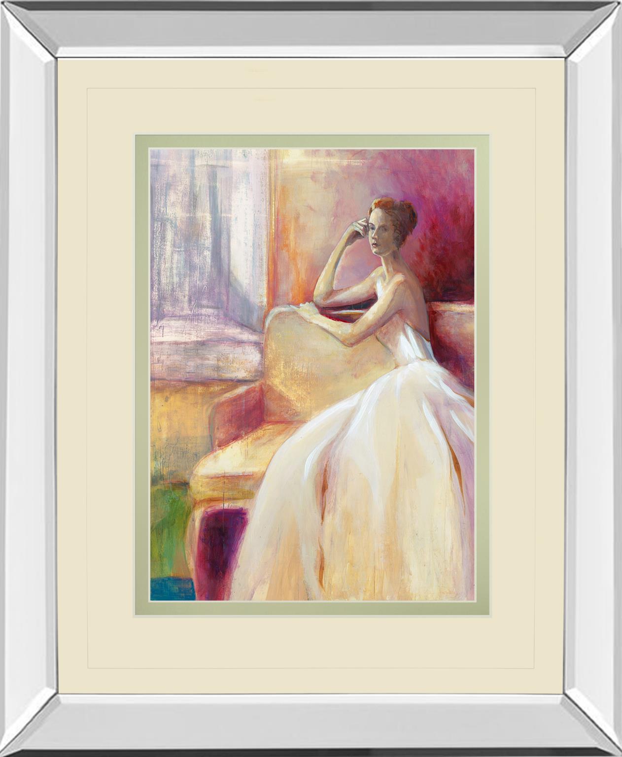 Mirrored Frame Getting Ready Iii By Sutton 34X40 Mirror Frame Print