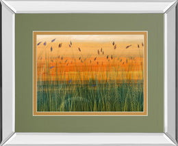 Mirrored Frame Golden Bayou By Holman 34X40 Mirror Frame Print