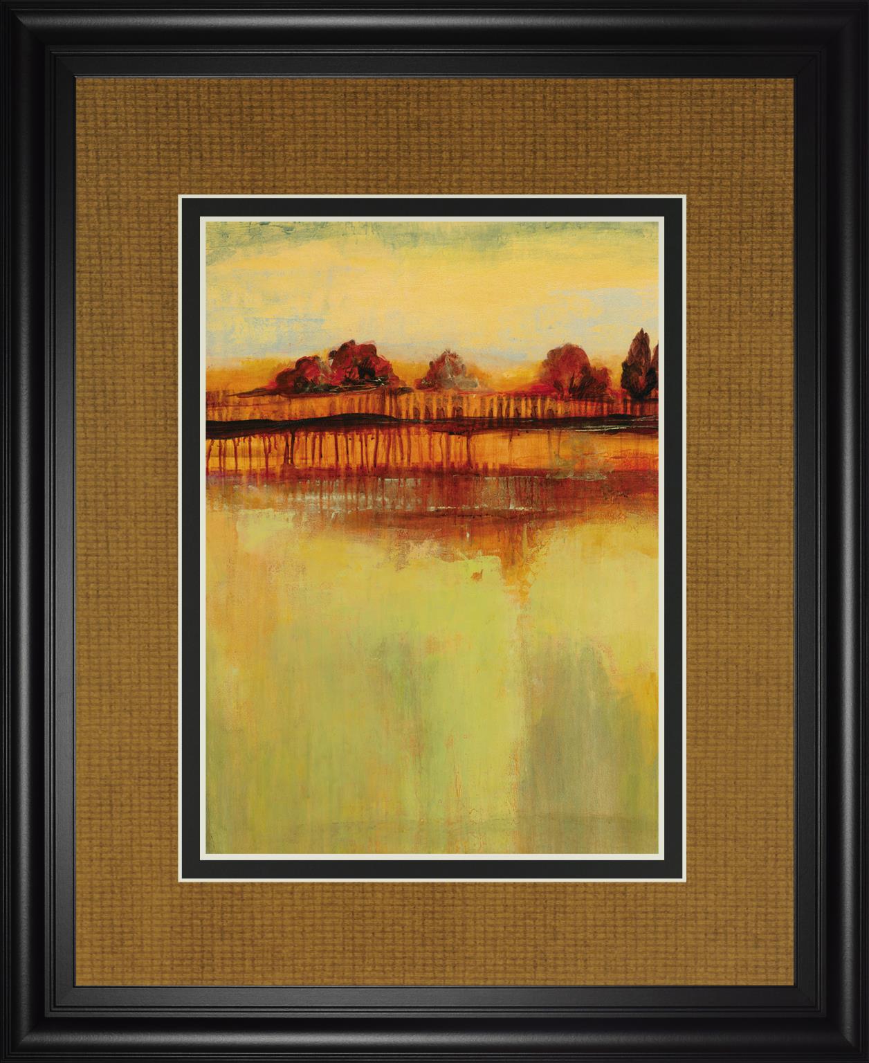 October Sky I By George 34X40 Framed Print