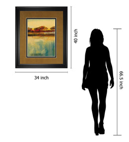 October Sky Ii By George 34X40 Framed Print