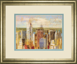 Cityscape Ii By Longo 34X40 Framed Print