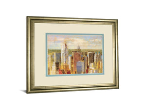 Cityscape Ii By Longo 34X40 Framed Print