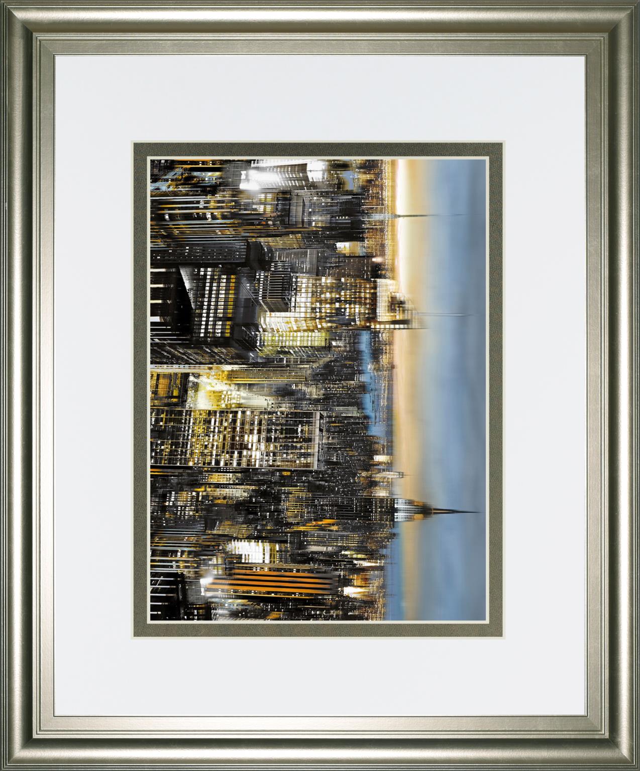 Big City By Alan Lambert 34X40 Framed Print