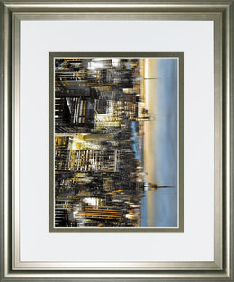 Big City By Alan Lambert 34X40 Framed Print