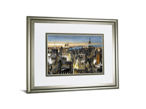 Big City By Alan Lambert 34X40 Framed Print