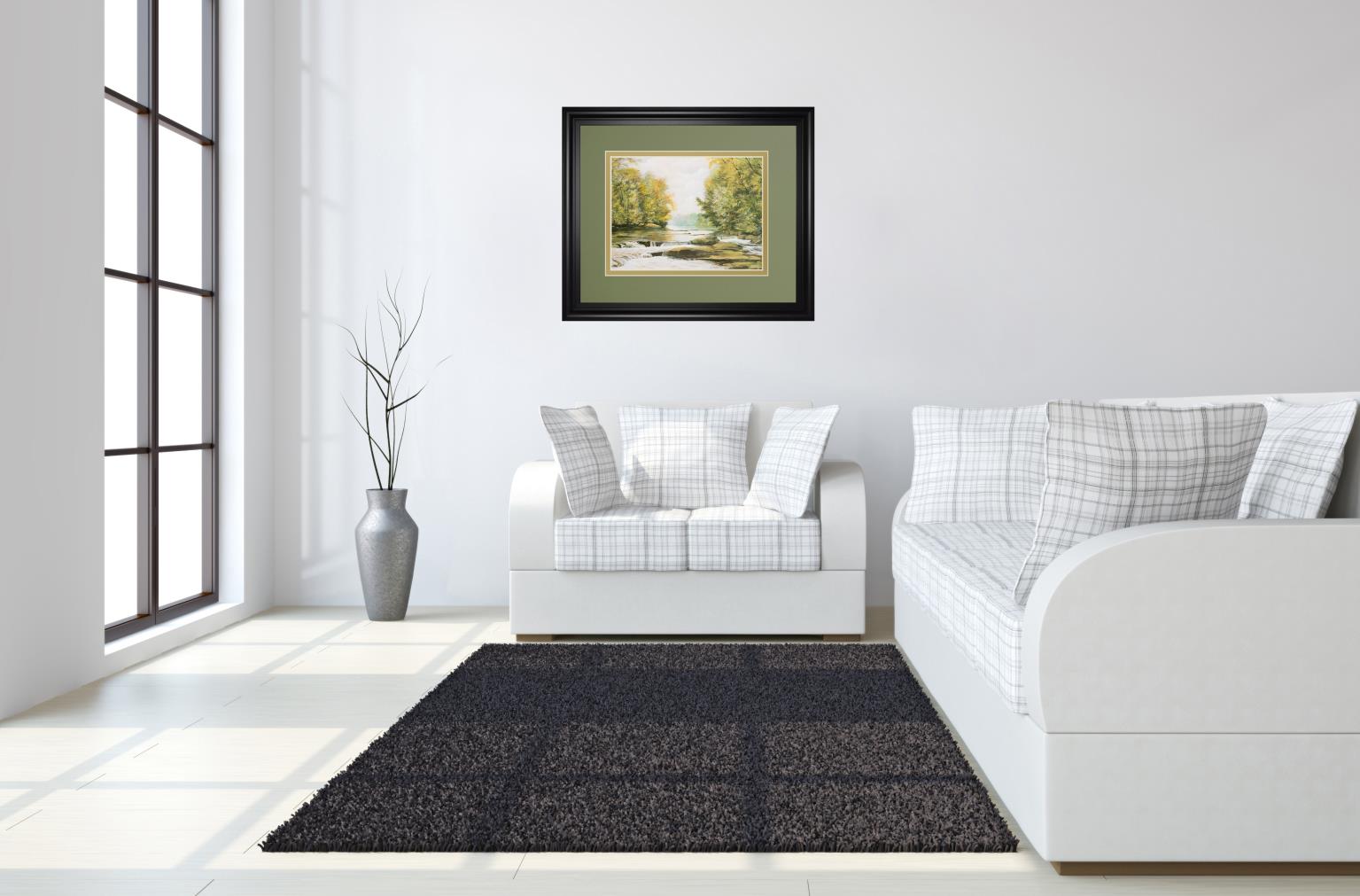Fireman'S Park By Bruce Nawrocke 34X40 Framed Print