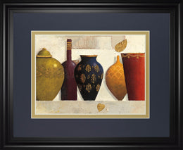 Jeweled Vessels By J. Wiens 34X40 Framed Print