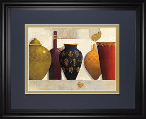 Jeweled Vessels By J. Wiens 34X40 Framed Print
