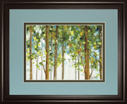 Forest Study I Crop By Lisa Audit 34X40 Framed Print