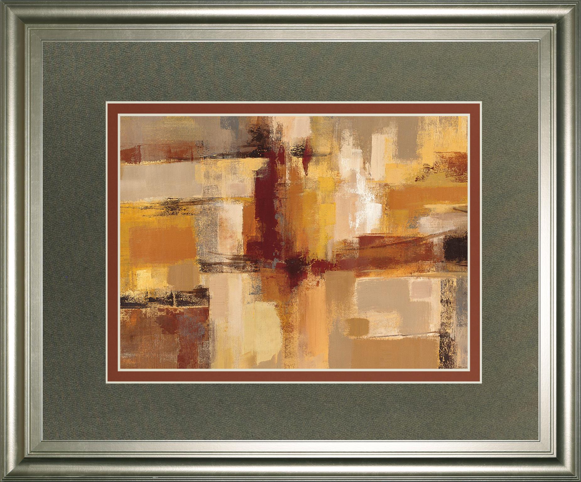 Sandcastles By Silvia Vassileva 34X40 Framed Print