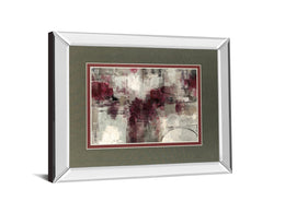 Mirrored Frame Stone Gardens By Silvia Vassileva 34X40 Mirror Frame Print