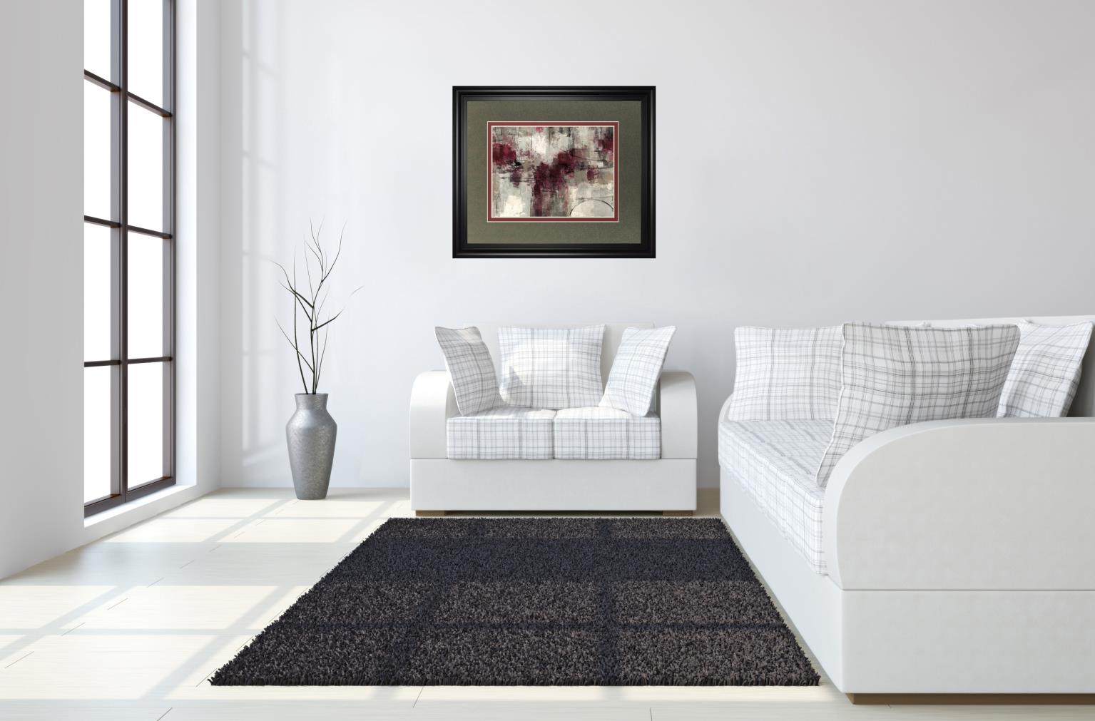 Stone Gardens By Silvia Vassileva 34X40 Framed Print