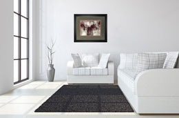 Stone Gardens By Silvia Vassileva 34X40 Framed Print