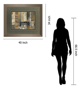 One Way Street By Silvia Vassileva 34X40 Framed Print