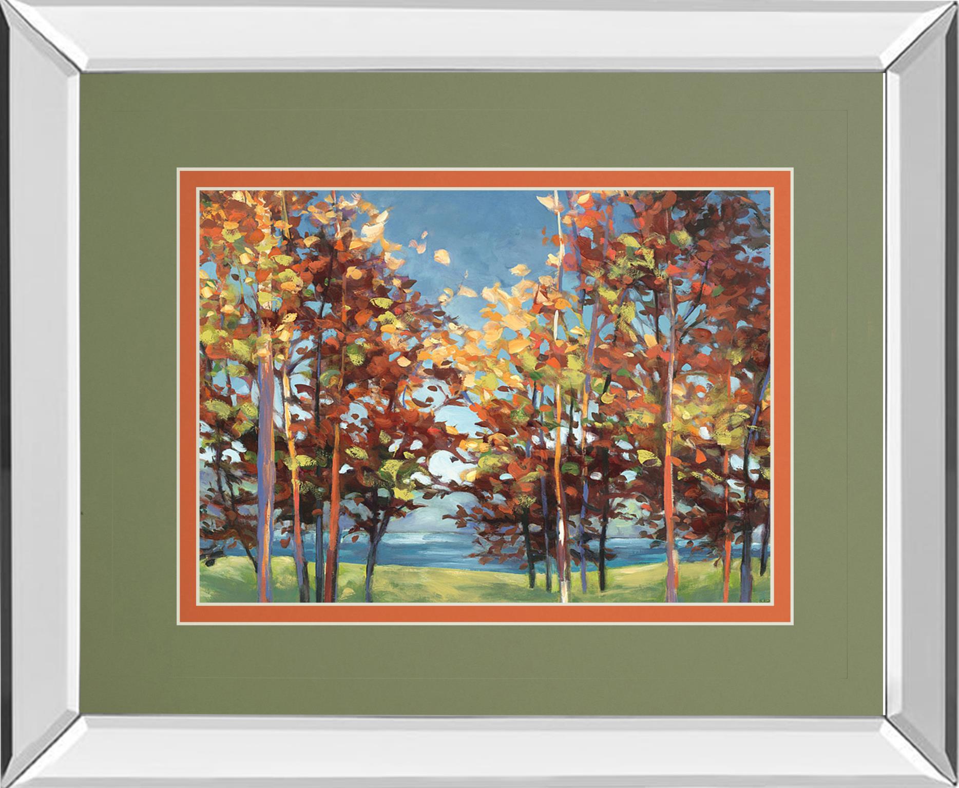 Mirrored Frame Kaliedoscope By Jmp 34X40 Mirror Frame Print