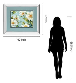 Mirrored Frame Reflections I Crop By Lisa Audit 34X40 Mirror Frame Print