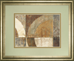 Circular Sculpture By Wild Apple Portfolio 34X40 Framed Print