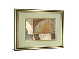 Circular Sculpture By Wild Apple Portfolio 34X40 Framed Print