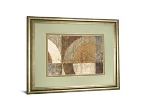 Circular Sculpture By Wild Apple Portfolio 34X40 Framed Print