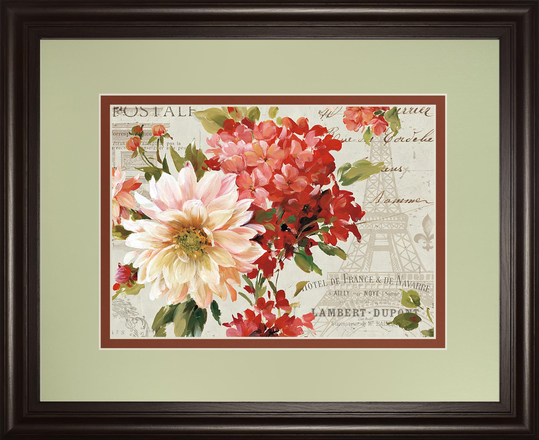 Ps Je T'Aime I Light By Lisa Audit 34X40 Framed Print