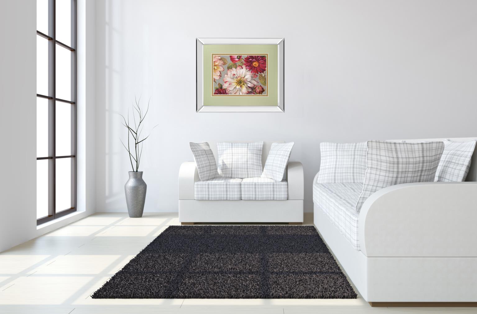 Mirrored Frame Classically  By Lisa Audit 34X40 Mirror Frame Print