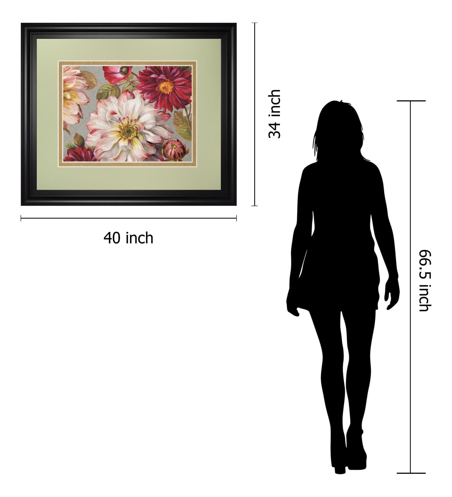 Classically  By Lisa Audit 34X40 Framed Print