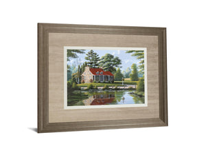 Summer Breeze By Saunders, B. 34X40 Framed Print