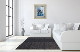 Docked By Fitsimmons, A. 34X40 Framed Print