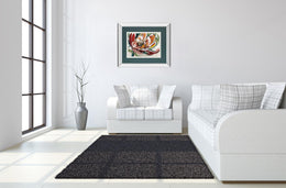 Mirrored Frame Bloomed I By Fitsimmons, A. 34X40 Mirror Frame Print