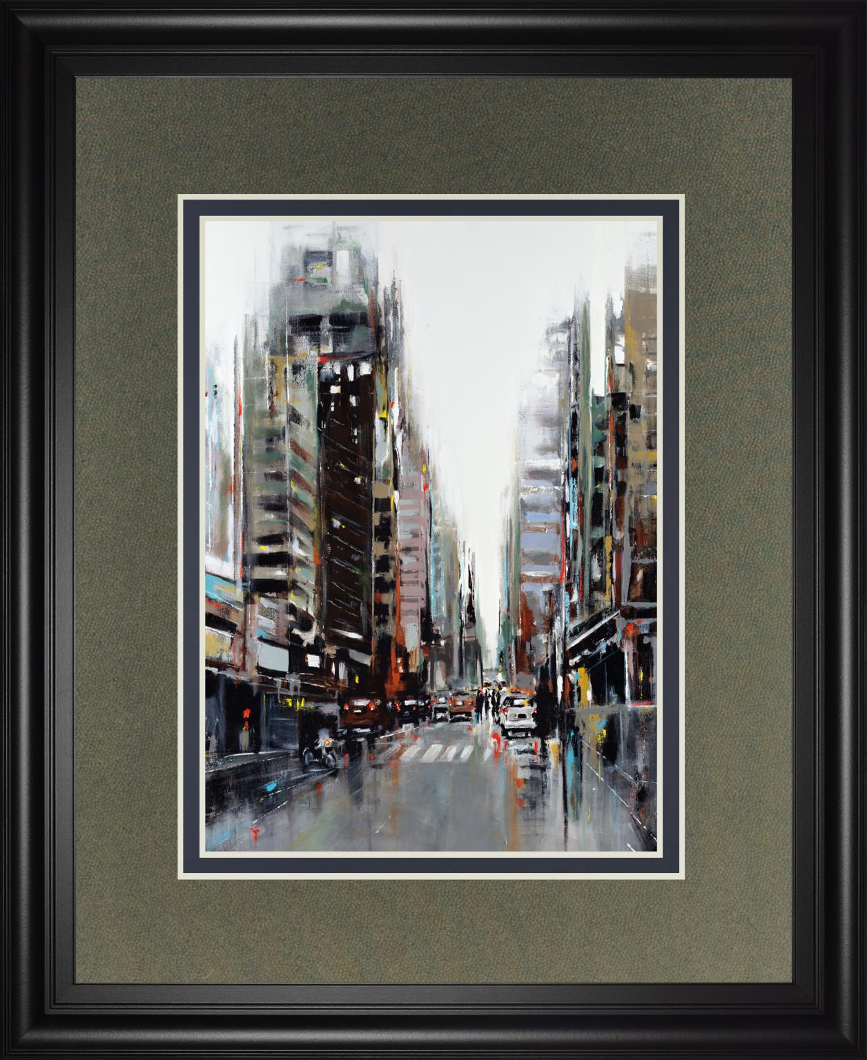 La Ville By Kadniri, A. 34X40 Framed Print