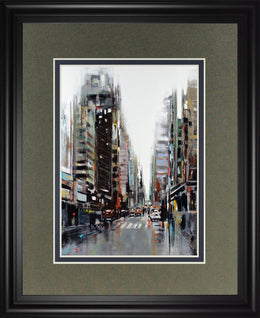 La Ville By Kadniri, A. 34X40 Framed Print