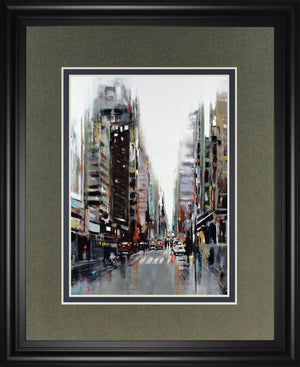 La Ville By Kadniri, A. 34X40 Framed Print