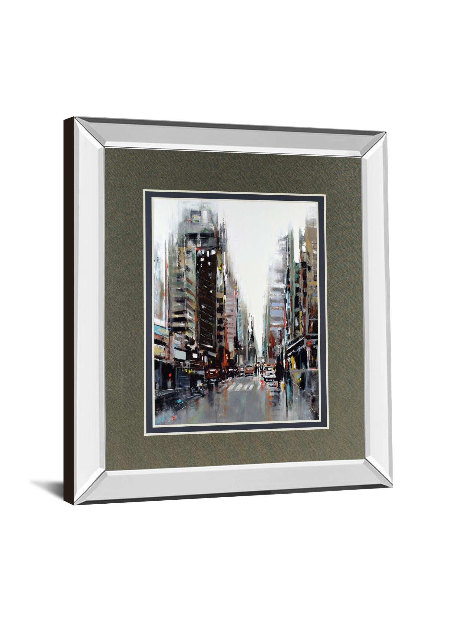 Mirrored Frame La Ville By Kadniri, A. 34X40 Mirror Frame Print