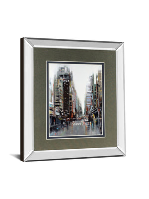 Mirrored Frame La Ville By Kadniri, A. 34X40 Mirror Frame Print