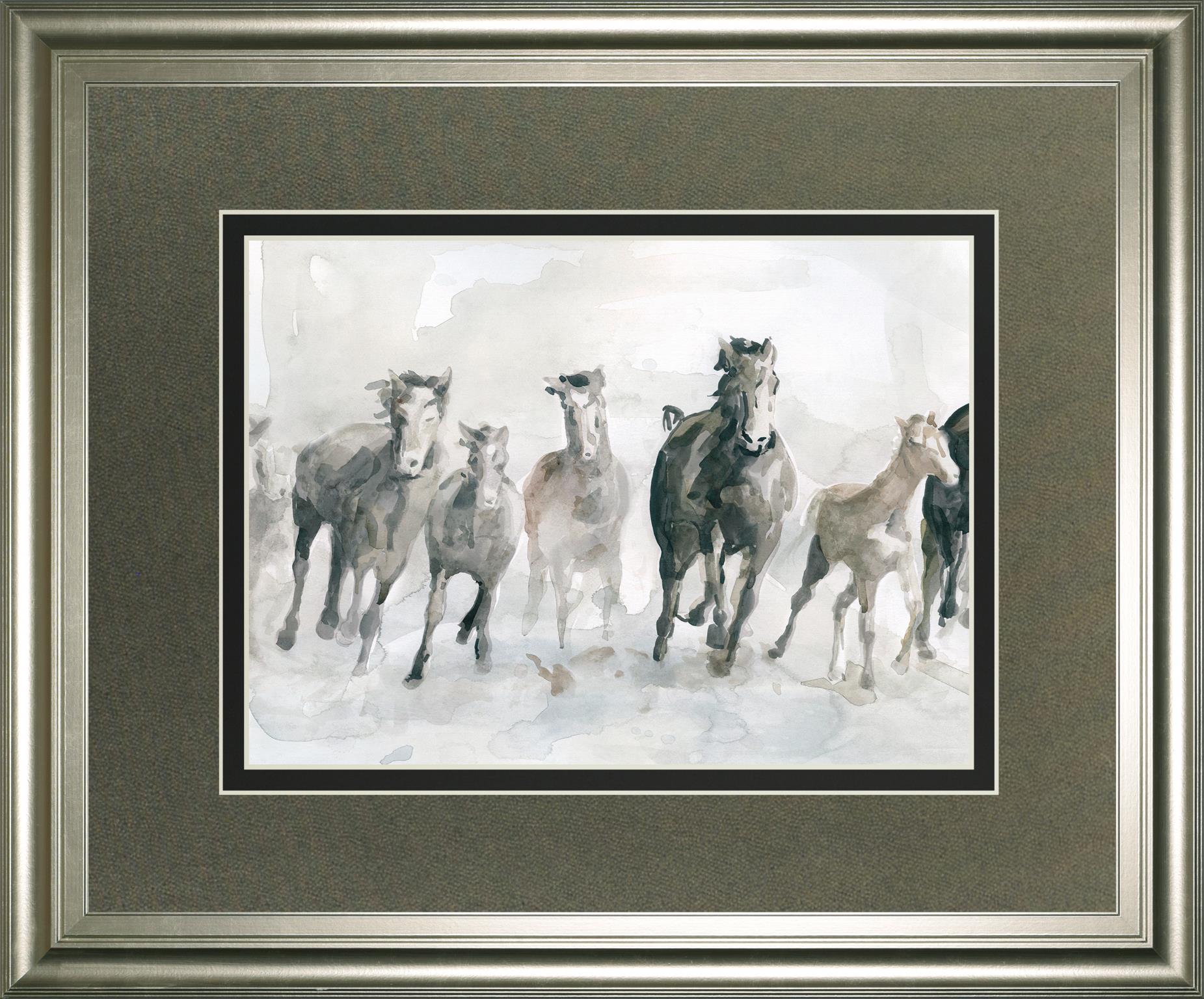 Running Wild By Carol Robinson 34X40 Framed Print