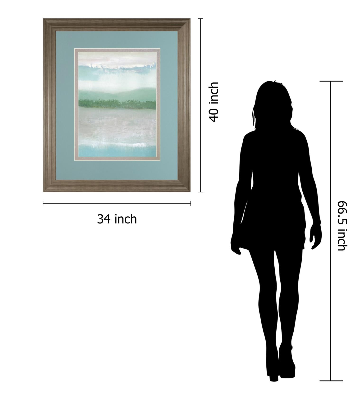 Eqinox By Caroline Gold 34X40 Framed Print