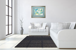 Energetic By Rita Vindedzis 34X40 Framed Print