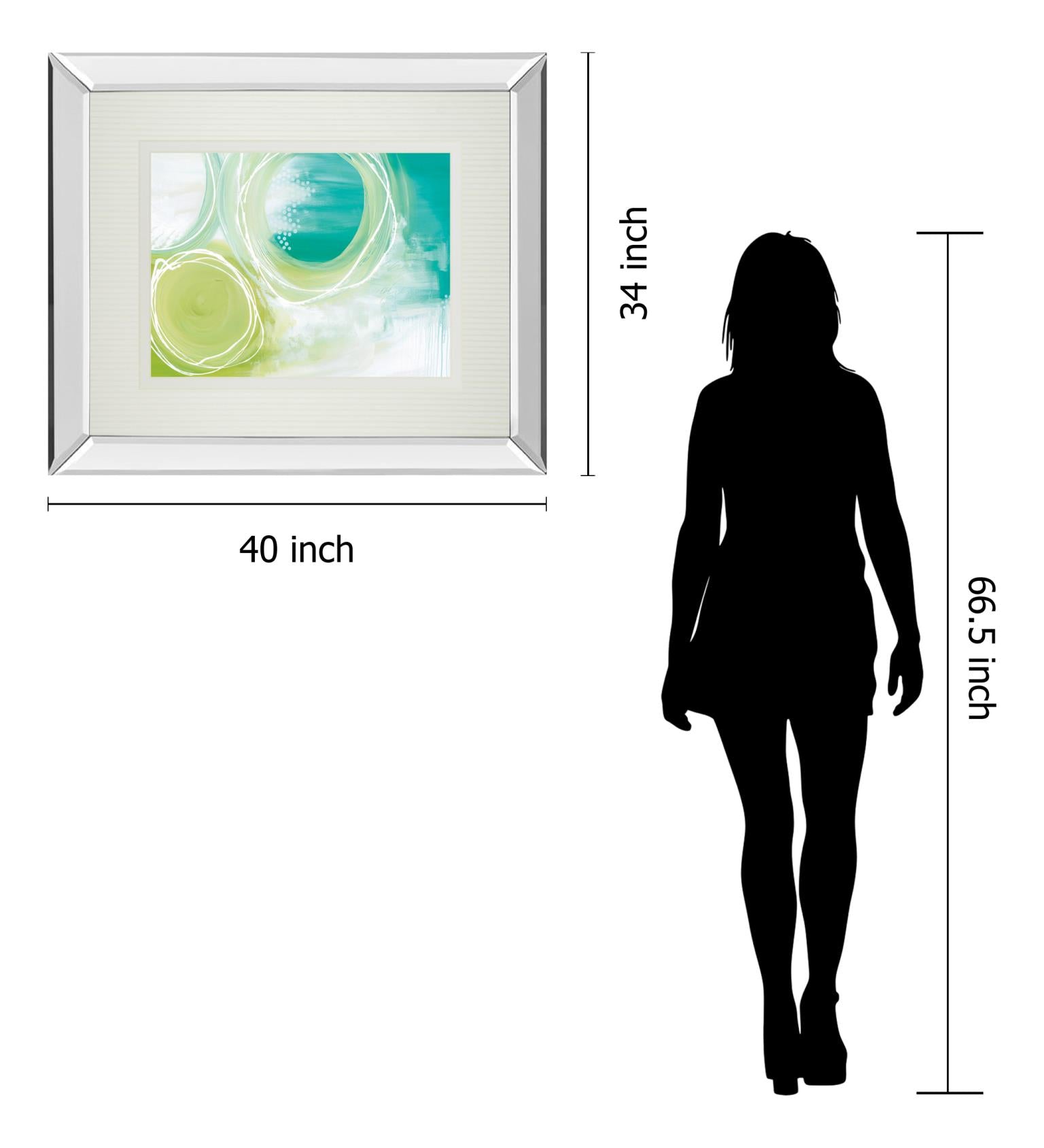 Praying For No Strings By Julie Hawkins 34X40 Mirror Frame Print