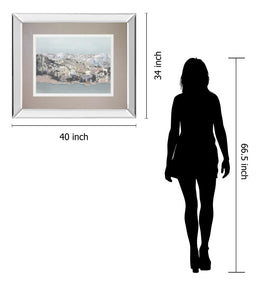 Terrain By Caroline Gold 34X40 Mirror Frame Print