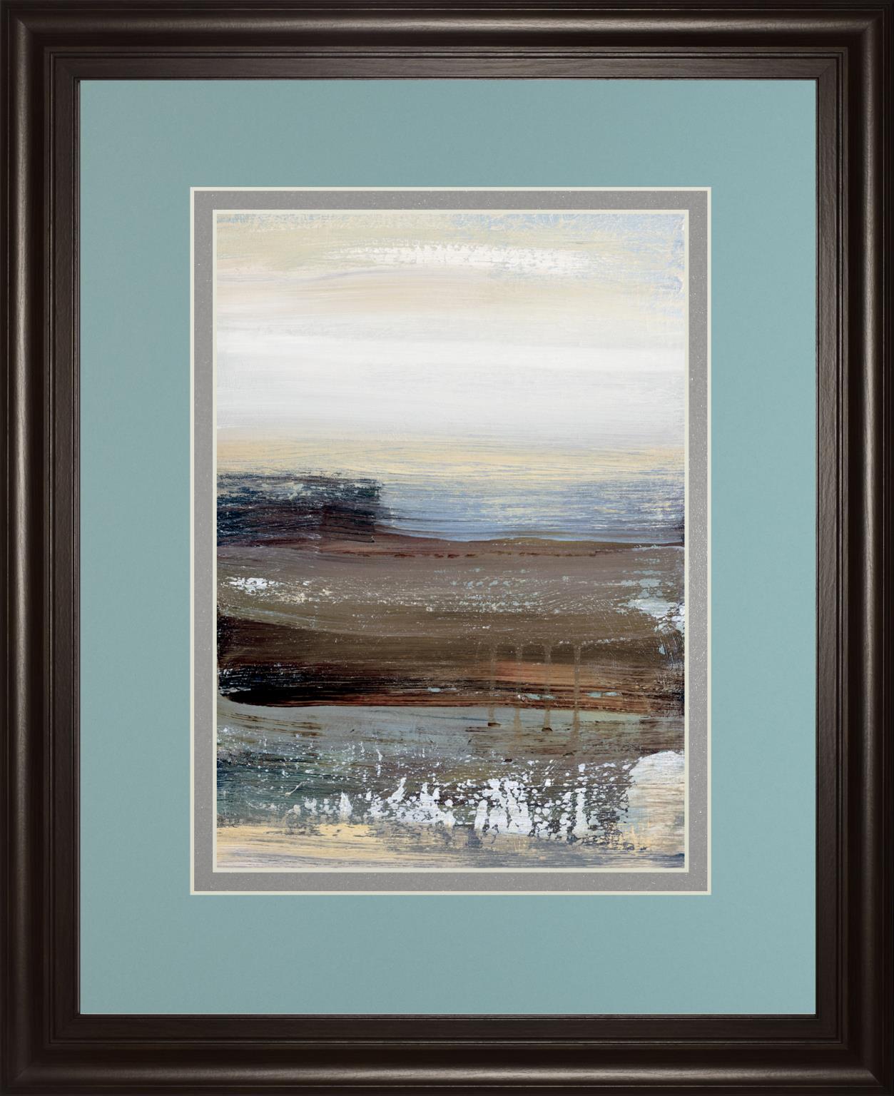 Hint Of Blue By Aerial Snow 34X40 Framed Print
