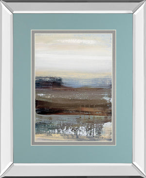 Hint Of Blue By Aerial Snow 34X40 Mirror Frame Print