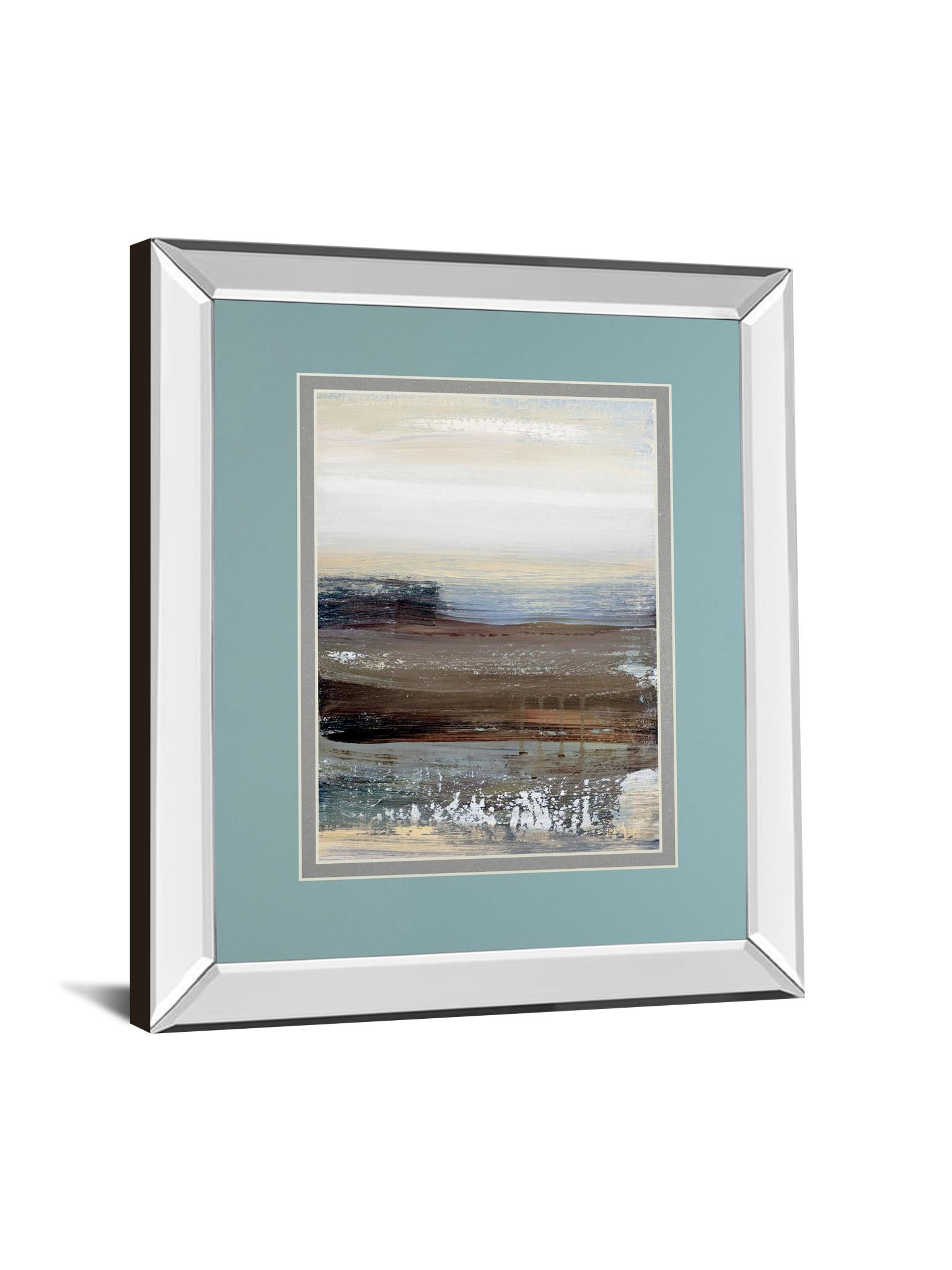 Hint Of Blue By Aerial Snow 34X40 Mirror Frame Print