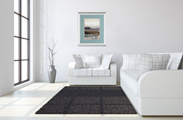 Hint Of Blue By Aerial Snow 34X40 Mirror Frame Print