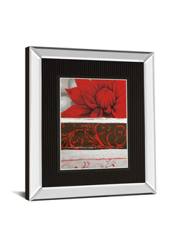 Sumptuous Red By Jasmin Zara Copley 34X40 Mirror Frame Print