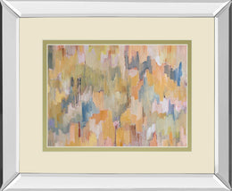 Concerto Grey By Robert Cresvell 34X40 Mirror Frame Print