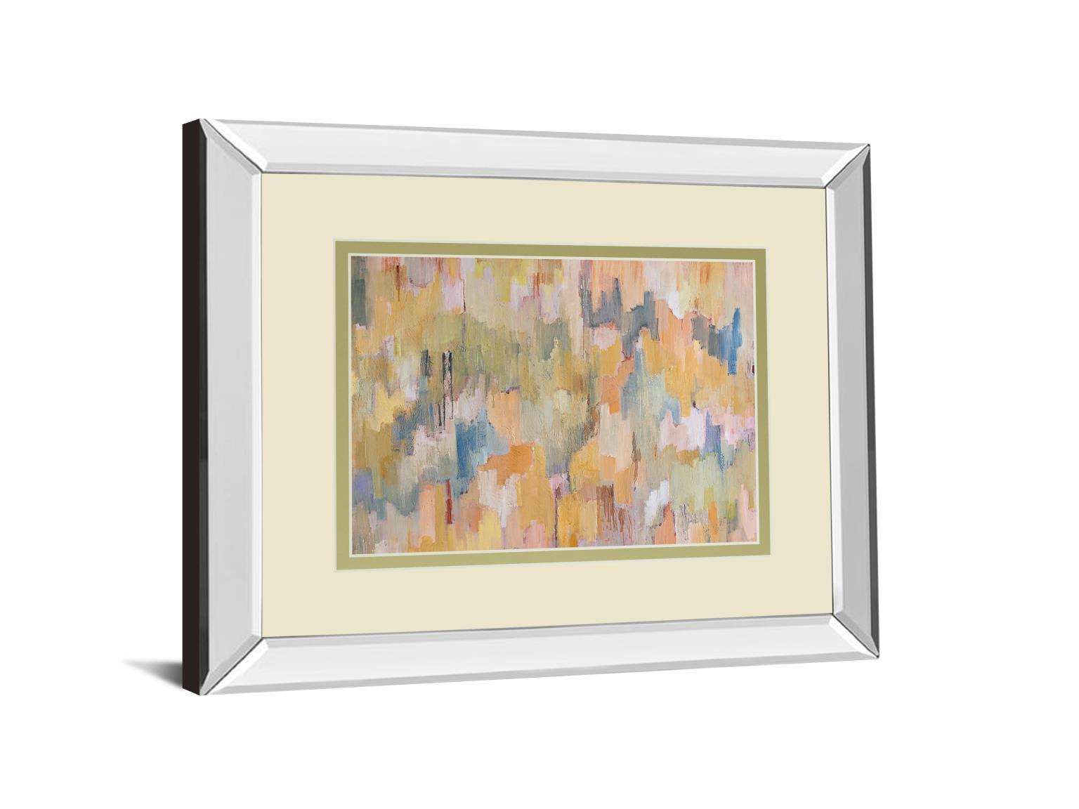 Concerto Grey By Robert Cresvell 34X40 Mirror Frame Print