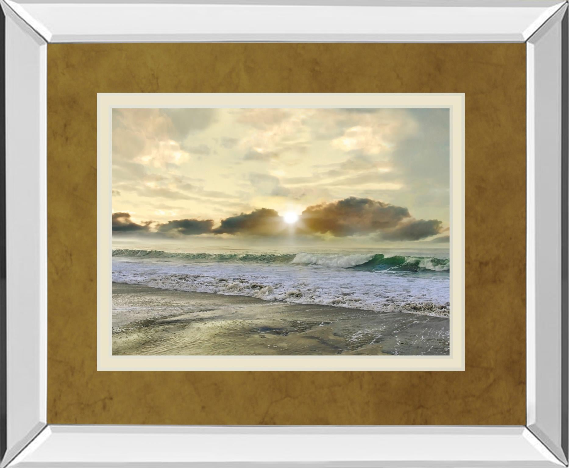 Discovery By Mike Calascibetta 34X40 Mirror Frame Print