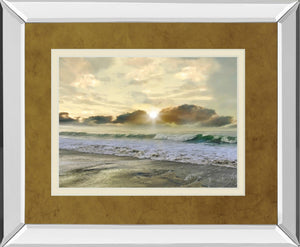 Discovery By Mike Calascibetta 34X40 Mirror Frame Print