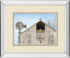 Winds Aloft By Billy Jacobs 34X40 Mirror Frame Print