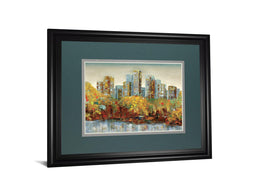 Central Park By Carmen Dolce 34X40 Framed Print